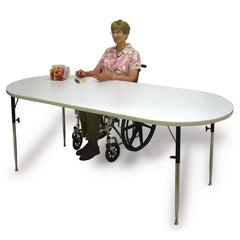 Oval Extension Work and Activity Table