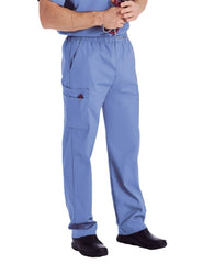 Landau Uniforms Scrub Pants Large Steel Gray Male