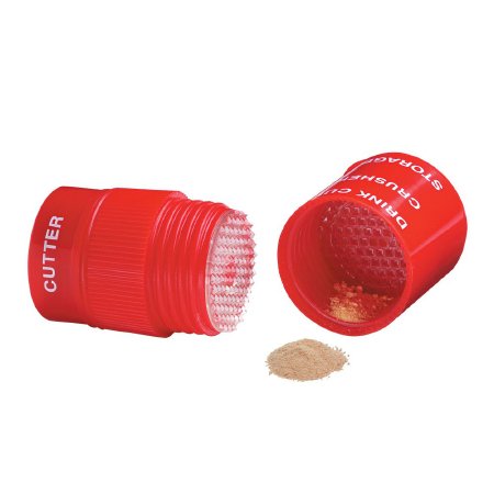 Apothecary Products Pill Crusher Ultra Fine Cut N' Crush® Hand Operated Red