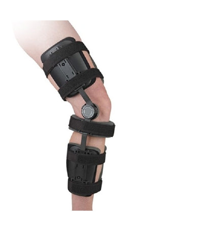 Ossur Knee Immobilizer Exoform® One Size Fits Most Thumb Lock / Hook and Loop Closure 18 to 24 Inch Length Left or Right Knee