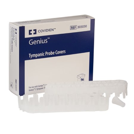 Cardinal Tympanic Thermometer Probe Cover Genius™ For use with Genius™ 2 Tympanic Thermometer 96 per Box