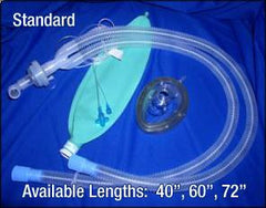 Vyaire Medical Vital Signs® Anesthesia Breathing Circuit Expandable Tube 90 Inch Tube Dual Limb Adult 3 Liter Bag Disposable