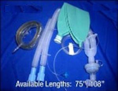 Vyaire Medical Vital Signs® Anesthesia Breathing Circuit Corrugated Tube 108 Inch Tube Dual Limb Pediatric 1 Liter Bag Disposable