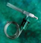 Teleflex LLC Up-Draft® Handheld Nebulizer Kit Small Volume 15 mL Medication Cup Universal Mouthpiece Delivery