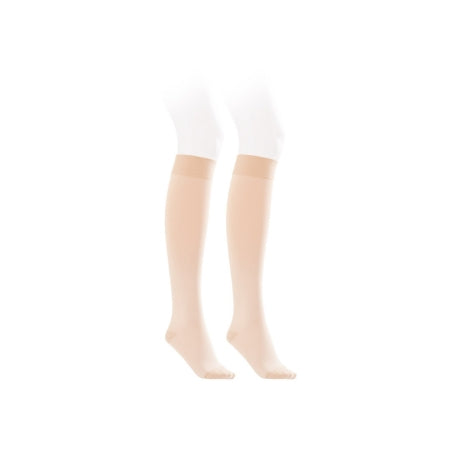 BSN Medical Compression Stocking JOBST® Opaque Knee High Medium Natural Closed Toe