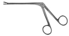 Ethmoid Forceps MeisterHand® Takahashi 4-1/2 Inch Length Surgical Grade German Stainless Steel NonSterile NonLocking Finger Ring Handle Straight Oblong Jaws