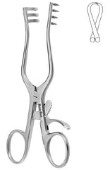 Retractor MeisterHand 6-1/2 Inch Length OR Grade