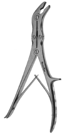 Rongeur MeisterHand® Stille-Luer Duckbill Angled On Side Double Spring Plier Type Handle 6 X 12 mm X 9 Inch Length