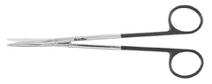 Miltex Dissecting Scissors MeisterHand® SuperCut Metzenbaum 7 Inch Length Surgical Grade Stainless Steel NonSterile Finger Ring Handle Curved Blunt Tip / Blunt Tip - M-565644-1145 - Each