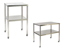 Future Health Concepts Instrument Table 24 X 72 X 34 Inch Stainless Steel 1 Shelf