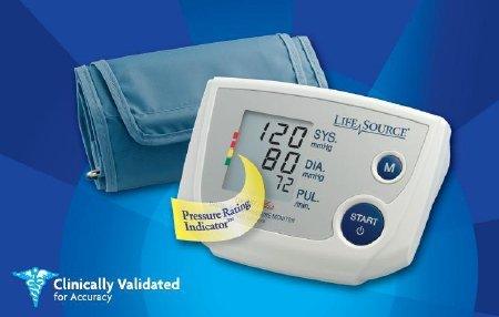 A&D Engineering Digital Blood Pressure Monitoring Unit One Step Plus Memory® 2-Tube Desk Model Small Adult / Child Small Cuff