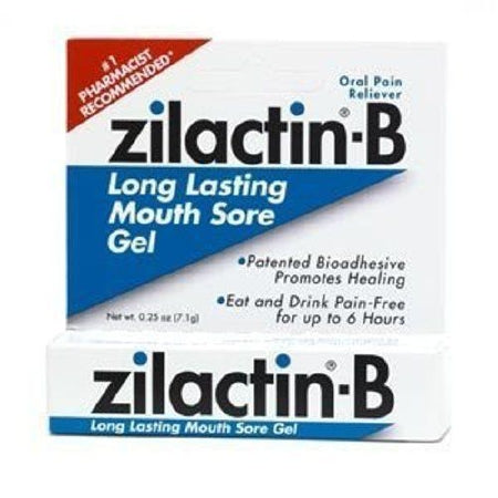 Blairex Labs Oral Pain Relief Zilactin-B® 10% Strength Benzocaine Oral Gel 0.25 oz.