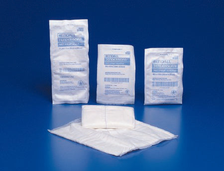 Cardinal Abdominal Pad Curity™ Nonwoven Fluff 8 X 10 Inch Rectangle Sterile