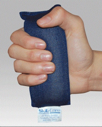 Skil-Care Rehabilitation Aid Gel-Grip Small To Medium Hands Blue Soft