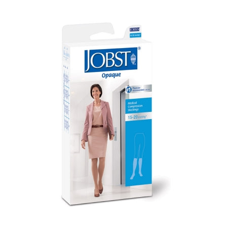 BSN Medical Compression Stocking JOBST® Opaque Knee High Large Natural Closed Toe
