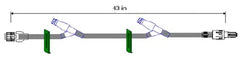 ICU Medical Extension Set 43 Inch Tubing DEHP-Free - M-566724-4094 - Case of 50