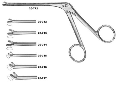 Miltex Thru-Cut Forceps Weil-Blakesley 3-7/8 Inch Length Straight 2.5 mm Straight Jaws - M-567173-2759 - Each