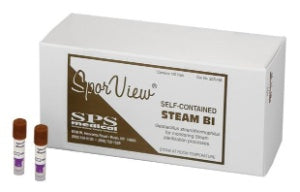 SPS Medical Supply SporView® Sterilization Biological Indicator Vial Steam