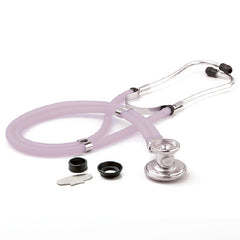 American Diagnostic Corp Sprague Stethoscope Adscope® Lavender 2-Tube 22 Inch Tube Double-Sided Chestpiece