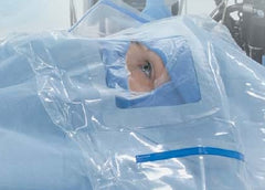 Microtek Medical EENT Drape Ear Eye Drape 46 W X 46 L cm