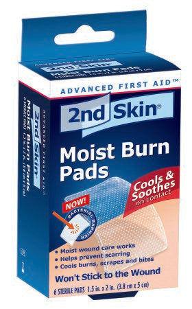 Implus Footcare LLC Moist Burn Pad 2nd Skin® 2 X 1-1/2 Inch Sterile