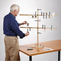 Yardstick Tree with Peg Board