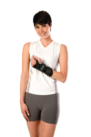 DJO Wrist Brace AirCast® A2™ Aluminum / Foam / Nylon Right Hand Black Large