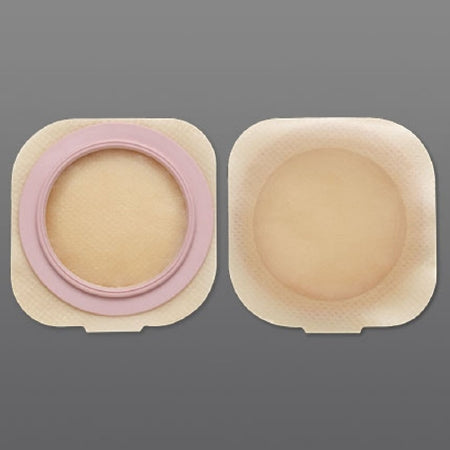 Hollister Ostomy Barrier Pouchkins™ SoftFlex Pre-Cut 1-3/4 Inch Floating Flange Green Code System 1-1/4 Inch Opening