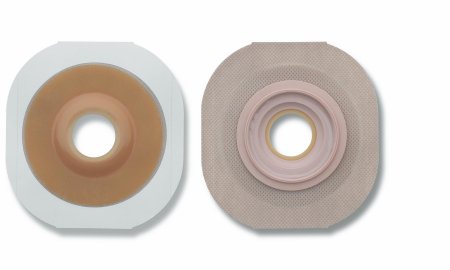 Hollister Ostomy Barrier New Image™ Flextend™ Pre-Cut, Extended Wear Adhesive Tape 1-3/4 Inch Floating Flange Green Code System 5/8 Inch Opening