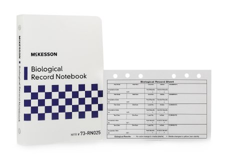 Biological Record Notebook McKesson