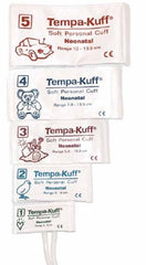 Welch Allyn Blood Pressure Cuff Tempa-Kuff® Infant Arm Size 4 Cuff 7 - 13 cm Cloth Fabric Cuff