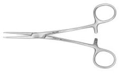 Teleflex Medical Hemostatic Forceps Crile 5-1/2 Inch Length Surgical Grade Finger Ring Handle Straight Fully Serrated Jaws - M-570226-1933 - Each