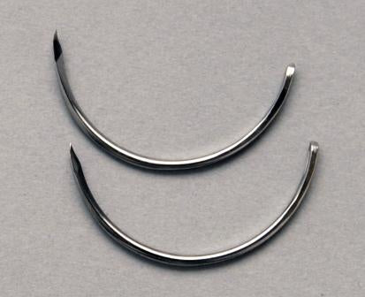 Suture Needle 1/2 Circle Trocar Point Needle Mayo Catgut Type