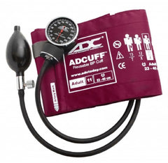 American Diagnostic Corp Aneroid Sphygmomanometer with Cuff Diagnostix™ 2-Tube Pocket Size Hand Held Adult Size 11 Cuff