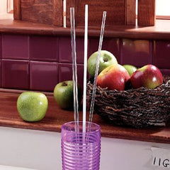 Patterson Medical Supply Flexible Drinking Straw 18 Inch Clear