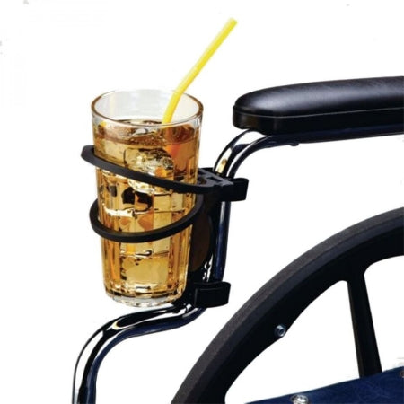 Patterson Medical Supply Drink Holder For Wheelchair