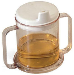 Patterson Medical Supply Replacement Lid Spouted Lid, White Plastic