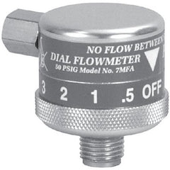 Precision Medical Precision Medical® Oxygen Flowmeter Dial 0 - 25 LPM 1/8 Inch NPT Female Connector
