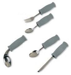 Patterson Medical Supply Teaspoon Deluxe Built-up Handle Black Stainless Steel