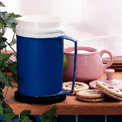 Patterson Medical Supply Drinking Mug 12 oz. Blue Plastic Reusable