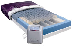 Span America Coverlet Easy Air® 35 W X 78 L Inch Smooth Top Fabric / Crush-Proof Air Diffusion Matrix Fabric Purple