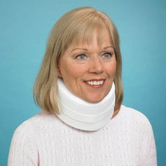 Patterson Medical Supply Cervical Collar with Front-Fastening Rolyan® Medium Density Adult Small One-Piece 3-1/2 Inch Height 16-1/2 Inch Length