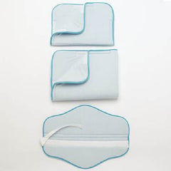 Patterson Medical Supply Cover Terry, Foam-Filled, Cervical Contour, Double Pocket