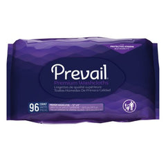 First Quality Personal Wipe Prevail® Tub Refill Aloe / Vitamin E / Chamomile Fresh Scent 96 Count