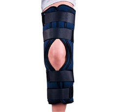 Patterson Medical Supply Knee Immobilizer Thermoskin® One Size Fits Most Hook and Loop Closure 27 Inch 18 Inch Length Left or Right Knee