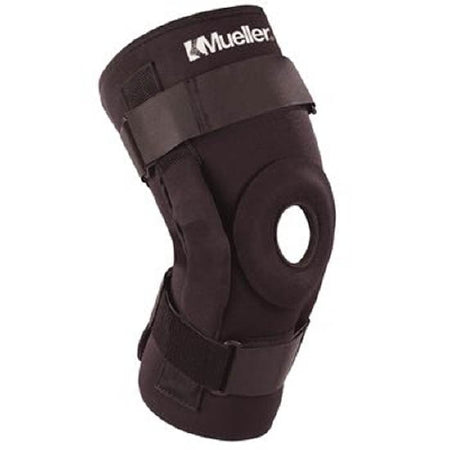 Patterson Medical Supply Hinged Knee Brace Mueller Pro-Level™ 2X-Large Adjustable Strap Closure 17 to 18 Inch Circumference Left or Right Knee