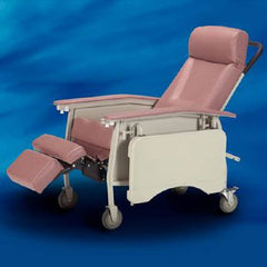Patterson Medical Supply Recliner Invacare® Deluxe Blue Ridge Four Casters