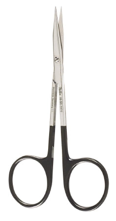 Miltex Tenotomy Scissors Miltex® SuperCut Stevens 4-1/2 Inch Length OR Grade German Stainless Steel NonSterile Finger Ring Handle Straight Blade Sharp Tip / Sharp Tip - M-573415-3480 - Each