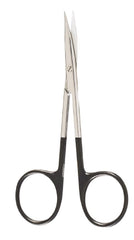 Miltex Tenotomy Scissors Miltex® SuperCut Stevens 4-1/2 Inch Length OR Grade German Stainless Steel NonSterile Finger Ring Handle Curved Blade Sharp Tip / Sharp Tip - M-573416-1672 - Each