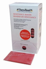 Performance Health Exercise Resistance Band Thera-Band® Dispensing System Red 5 Inch X 5 Foot Medium Resistance